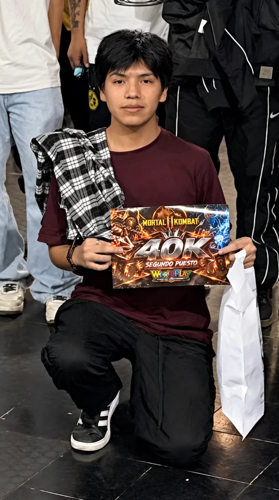 Subcampeón Julian Pinchao de Mortal Kombat 11: Reto WorldPlay