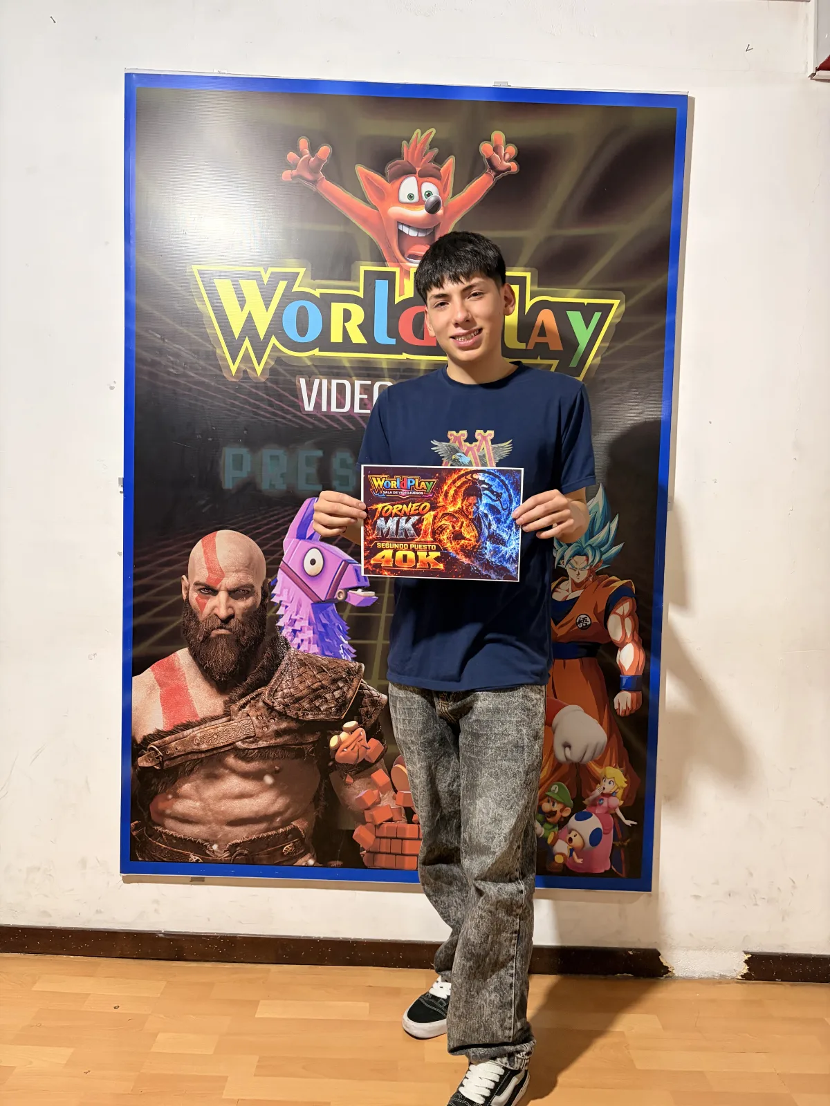 Subcampeón Arley Ramirez de Mortal Kombat 1
